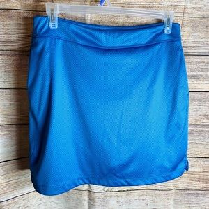 Greg Norman cornflower blue pull on golf/tennis active skort size large